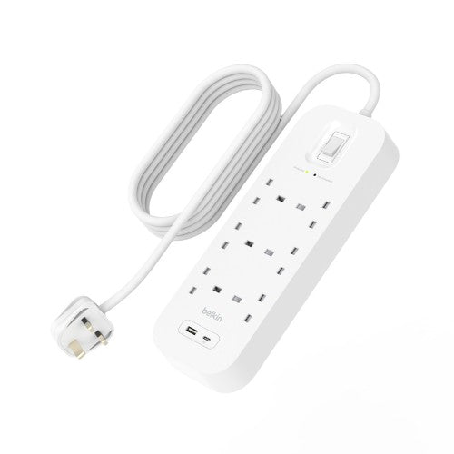 Belkin Connect White 6 AC outlet(s) 2 m
