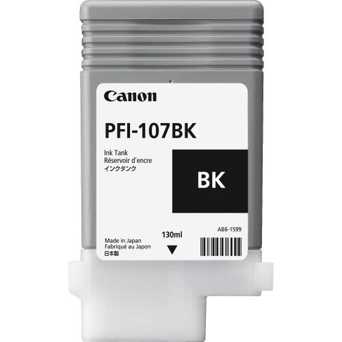 Canon 6705B001/PFI-107BK Ink cartridge black 130ml for Canon IPF 670/680