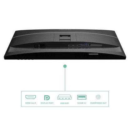 AOC Q27P4U computer monitor 68.6 cm (27") 2560 x 1440 pixels Wide Quad HD Black