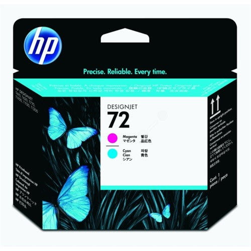 HP C9383A/72 Printhead magenta + cyan for HP DesignJet T 1100/1200/1300/620