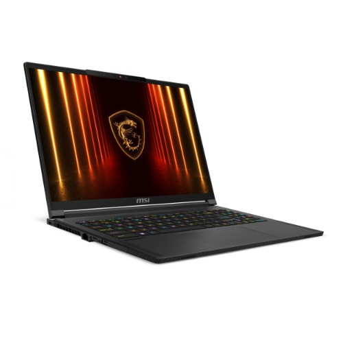 MSI Stealth A16 AI+ A3XWJG-001UK AMD Ryzen AI 9 370 Laptop 40.6 cm (16") Quad HD+ 64 GB LPDDR5x-SDRAM 2 TB SSD NVIDIA GeForce RTX 5090 Wi-Fi 7 (802.11be) Windows 11 Pro UK English Black