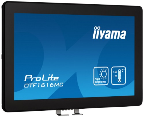 iiyama OTF1616MC-B1 computer monitor 39.6 cm (15.6") 1920 x 1080 pixels Full HD LCD Touchscreen Black