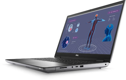DELL Precision 7780 Intel® Core™ i9 i9-13950HX Mobile workstation 43.9 cm (17.3") Full HD 32 GB DDR5-SDRAM 1 TB SSD NVIDIA RTX 3500 Ada Wi-Fi 6E (802.11ax) Windows 11 Pro UK English Grey