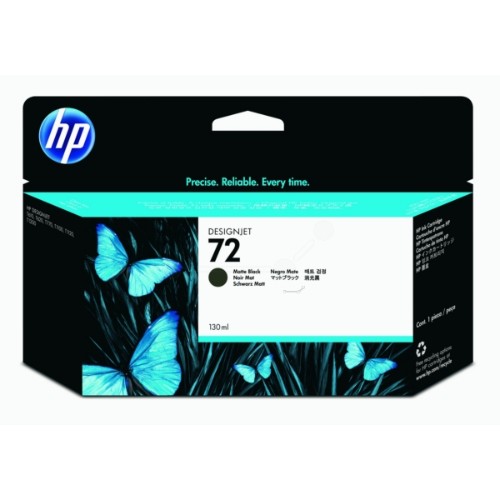 HP C9403A/72 Ink cartridge black matt 130ml for HP DesignJet T 1100/1200/1300/620