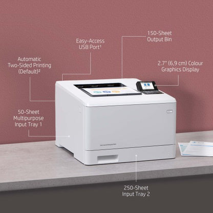 HP Color LaserJet Enterprise LaserJet Enterprise M455dn Color Printer, Ethernet Only; Duplex