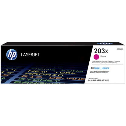 HP CF543X/203X Toner cartridge magenta high-capacity, 2.5K pages ISO/IEC 19798 for HP Pro M 254