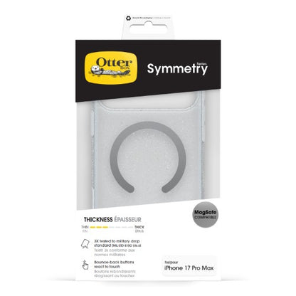 OtterBox Symmetry Clear MagSafe Series for Apple iPhone 17 Pro Max, Stardust