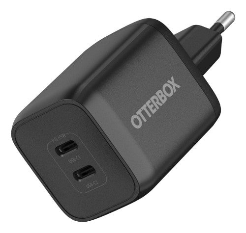 OtterBox Standard EU Wall Charger 65W - 1X USB-C 45W + 1X USB-C 20W USB-PD