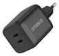 OtterBox Standard EU Wall Charger 65W - 1X USB-C 45W + 1X USB-C 20W USB-PD