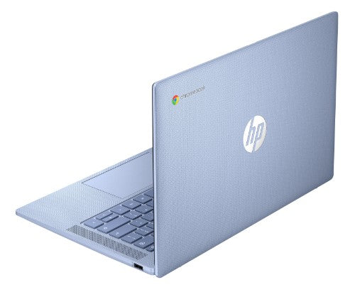 HP Chromebook 14a-nf0002na Intel® N N100 35.6 cm (14") HD 4 GB LPDDR5-SDRAM 128 GB eUFS Wi-Fi 6E (802.11ax) ChromeOS Silver
