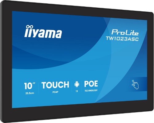 iiyama TW1023ASC-B3P computer monitor 25.6 cm (10.1") 1280 x 800 pixels LCD Touchscreen Black