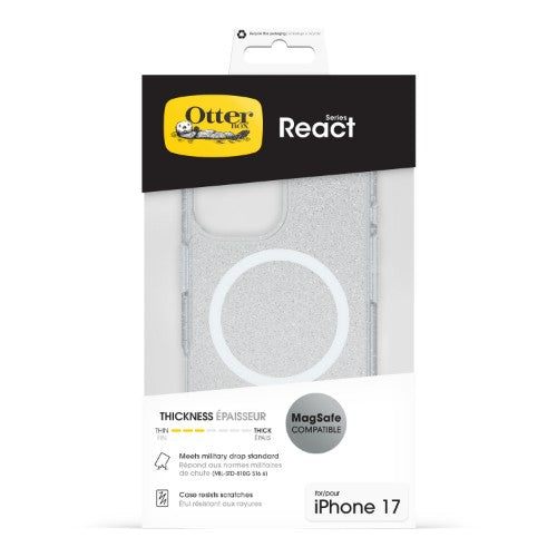 OtterBox React MagSafe Series for Apple iPhone 17, Stardust