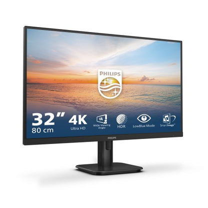Philips 1000 series 32E1N1800LA/00 computer monitor 80 cm (31.5") 3840 x 2160 pixels 4K Ultra HD LCD Black