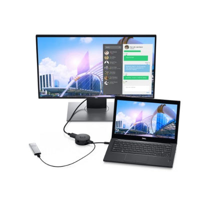 DELL DA300 Wired USB 3.2 Gen 2 (3.1 Gen 2) Type-C Black