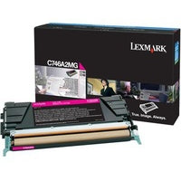 Lexmark C746A1MG Toner cartridge magenta return program, 7K pages ISO/IEC 19798 for Lexmark C 746/748