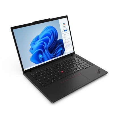 Lenovo ThinkPad T14 Gen 5 (Intel) Intel Core Ultra 5 125U Laptop 35.6 cm (14") WUXGA 16 GB DDR5-SDRAM 512 GB SSD Wi-Fi 6E (802.11ax) Windows 11 Pro UK English Black
