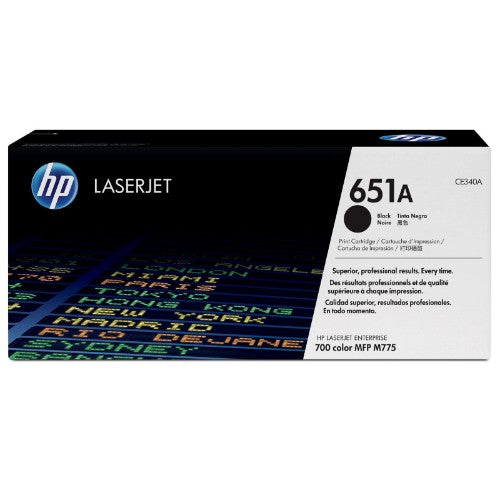 HP CE340A/651A Toner cartridge black, 13.5K pages ISO/IEC 19798 for HP LaserJet 700 M775