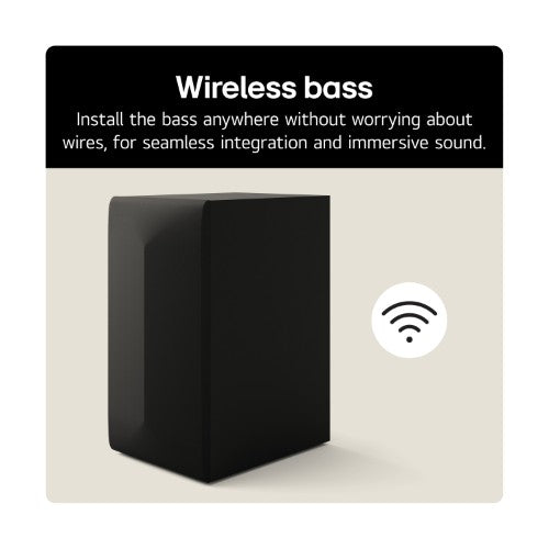 LG US60T.AGBRLLK soundbar speaker Black 3.1 channels 340 W