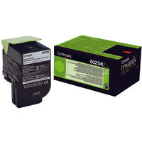 Lexmark 80C2SK0/802SK Toner-kit black return program, 2.5K pages ISO/IEC 19798 for Lexmark CX 310/410/510