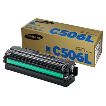 HP SU038A/CLT-C506L Toner cartridge cyan, 3.5K pages ISO/IEC 19798 for Samsung CLP-680