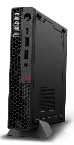 Lenovo ThinkStation P3 Tiny Intel® Core™ i7 i7-14700 32 GB DDR5-SDRAM 1 TB SSD NVIDIA T1000 Windows 11 Pro Mini PC Workstation Black