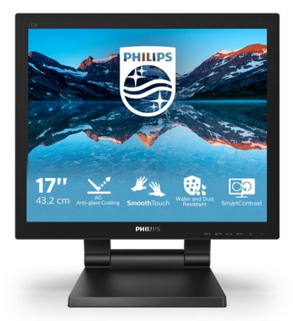Philips 172B9TL/00 computer monitor 43.2 cm (17") 1280 x 1024 pixels Full HD LCD Touchscreen Black