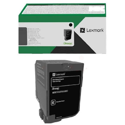 Lexmark 71C20K0 Toner-kit black return program, 5K pages ISO/IEC 19752 for Lexmark CS 730/735/CX 730/CX 735