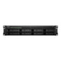 Synology RackStation RS1221RP+ NAS Rack (2U) Ryzen Embedded V1500B 4 GB DDR4 96 TB HDD DiskStation Manager Black