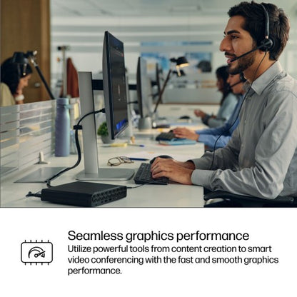 HP ProDesk 4 Mini G1i Wolf Pro Security Edition Intel Core Ultra 5 235T 16 GB DDR5-SDRAM 512 GB SSD Windows 11 Pro Mini PC AI PC Black