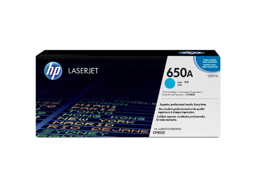 HP CE271A/650A Toner cartridge cyan, 15K pages ISO/IEC 19798 for HP CLJ CP 5525