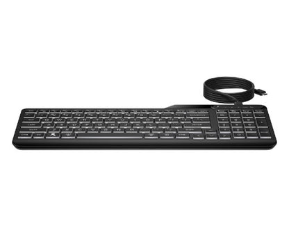 HP 400 Backlit Wired Keyboard