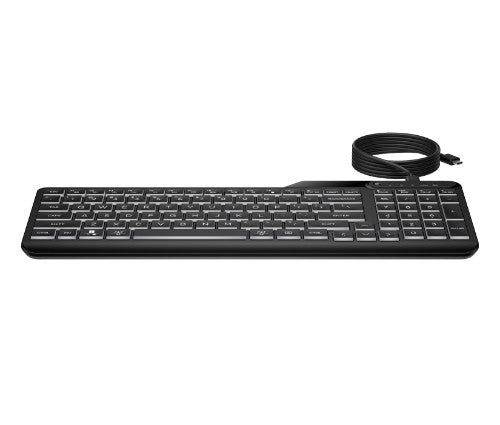 HP 400 Backlit Wired Keyboard