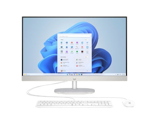 HP All-in-One 27-cr0049na Intel® Core™ i5 i5-1335U 68.6 cm (27") 1920 x 1080 pixels All-in-One PC 16 GB DDR4-SDRAM 1 TB SSD Windows 11 Home Wi-Fi 6 (802.11ax) White