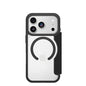 OtterBox React Folio MagSafe Series for Apple iPhone 17 Pro, Black Crystal, transparent/black