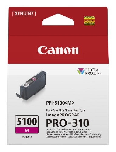 Canon 6954C001/PFI-5100M Ink cartridge magenta 610 Photos for Canon IPF PRO-310