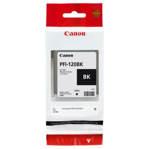 Canon 2885C001/PFI-120BK Ink cartridge black 130ml for Canon IPF GP-200/TM-200/TM-255