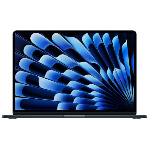 Apple MacBook Air 13-inch : M4 chip with 10-core CPU and 8-core GPU, 16GB, 256GB SSD - Midnight