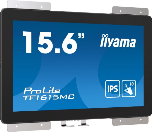 iiyama ProLite TF1615MC-B1 computer monitor 39.6 cm (15.6") 1920 x 1080 pixels Full HD Touchscreen Black