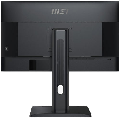 MSI PRO MP275PG 27 Inch Monitor, FHD (1920 x 1080), 100Hz, IPS, 1ms, 1x HDMI 1.4b, 1x DP 1.2a output, 1x D-Sub(VGA), Built-in Speakers, Anti-Glare, Anti-Flicker, Less Blue light, TÜV Certified, VESA, Kensington, 4-way adjustable stand, Black