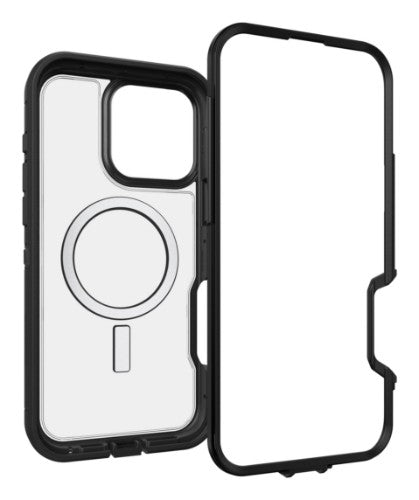 OtterBox Defender Series XT Clear for MagSafe for Apple iPhone 16 Pro Max, Dark Side