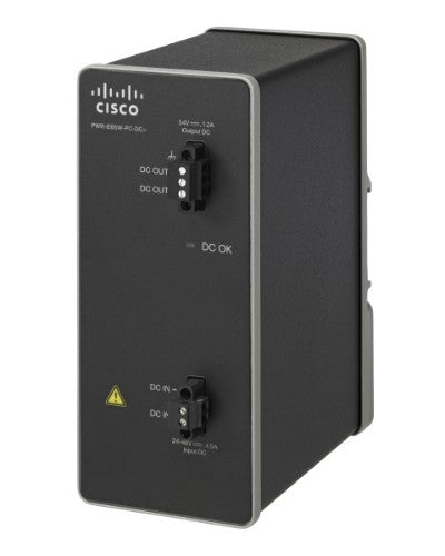 Cisco PWR-IE65W-PC-DC= power adapter/inverter Indoor 65 W Black