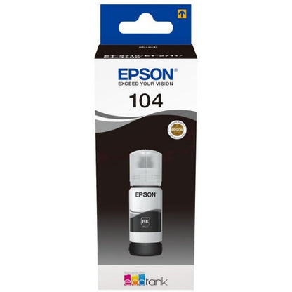 Epson C13T00P140/104 Ink bottle black, 4.5K pages 65ml for Epson ET-2810/2830/4700