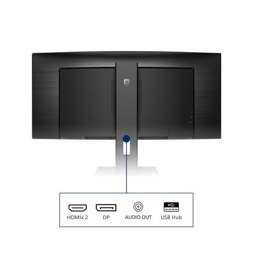 Philips B Line 345B1C/00 computer monitor 86.4 cm (34") 3440 x 1440 pixels Quad HD LCD Black