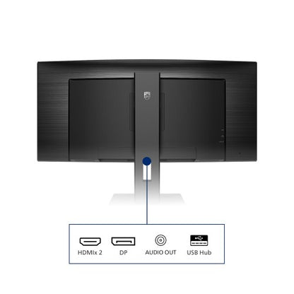 Philips B Line 345B1C/00 computer monitor 86.4 cm (34") 3440 x 1440 pixels Quad HD LCD Black