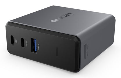 Lenovo X9 Charging GaN Dock Wired USB 3.2 Gen 2 (3.1 Gen 2) Type-C Grey