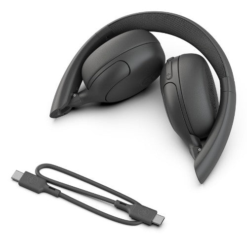JLab Go Lux ANC Headset Wireless Head-band Calls/Music USB Type-C Bluetooth Graphite