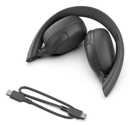 JLab Go Lux ANC Headset Wireless Head-band Calls/Music USB Type-C Bluetooth Graphite