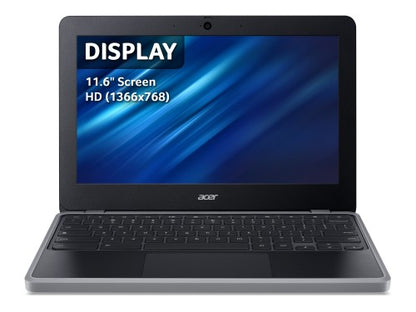 Acer Chromebook 311 Kompanio Kompanio 528 29.5 cm (11.6") HD 4 GB LPDDR4x-SDRAM 64 GB eMMC Wi-Fi 6 (802.11ax) ChromeOS Black