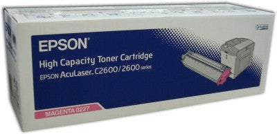 Epson C13S050227/0227 Toner magenta, 5K pages/5% for Epson AcuLaser C 2600