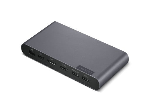Lenovo 40B30090EU laptop dock/port replicator 2 x USB 3.2 Gen 2 (3.1 Gen 2) Type-C Grey